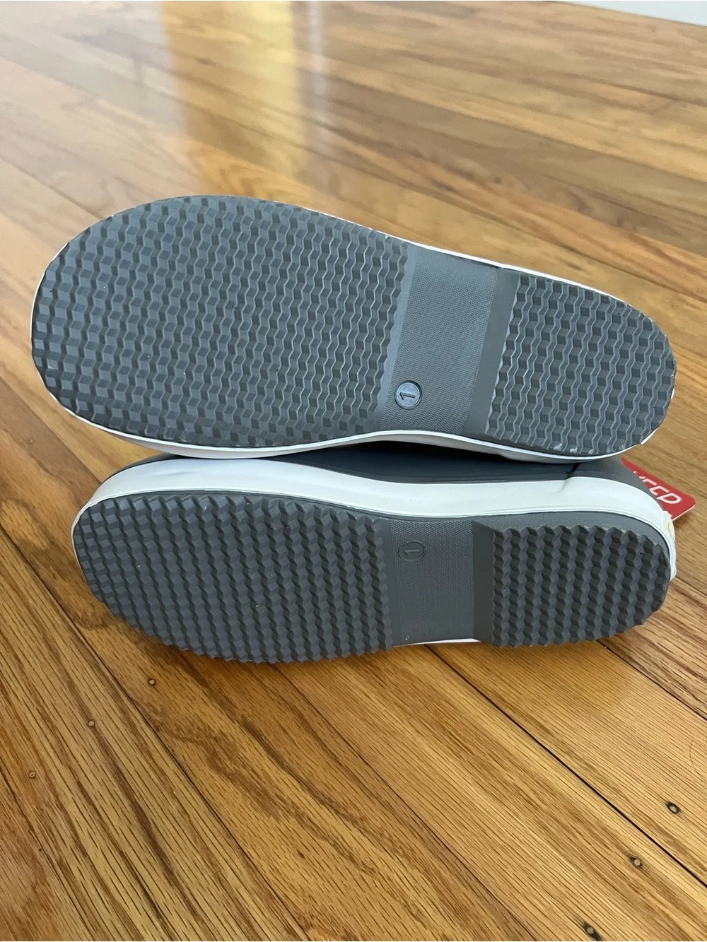 NWT! Hisea Kids Grey Waterproof Rain Boots